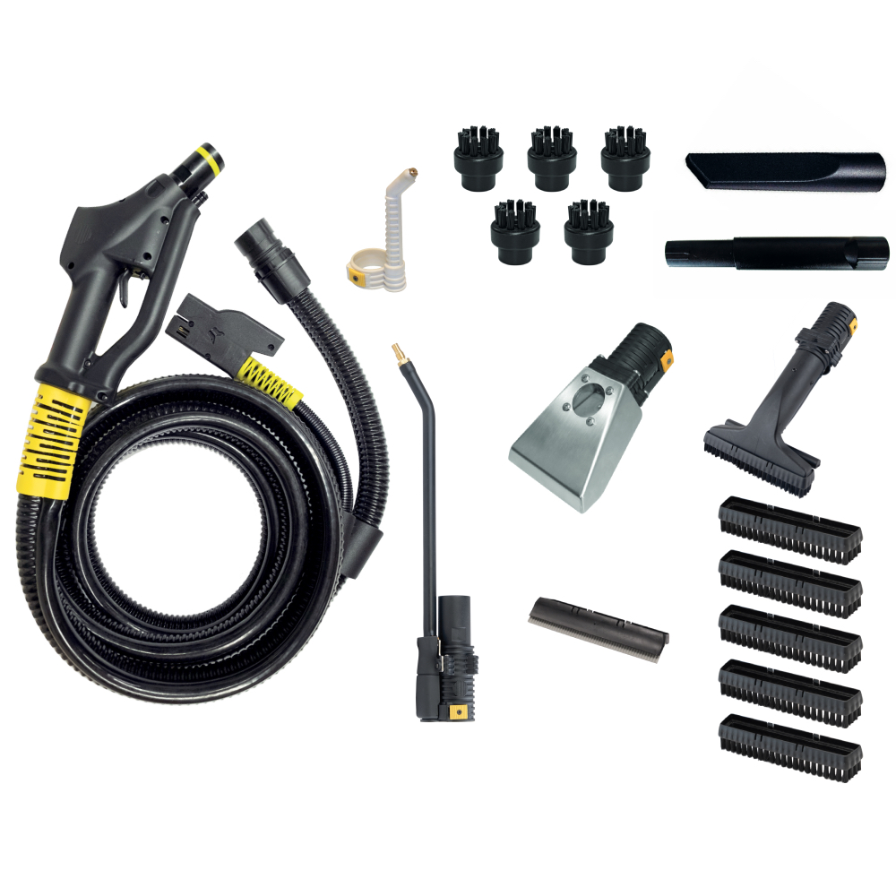 Kit d'accessoires Auto Tecnovap pour nettoyeur vapeur 6/8 bar