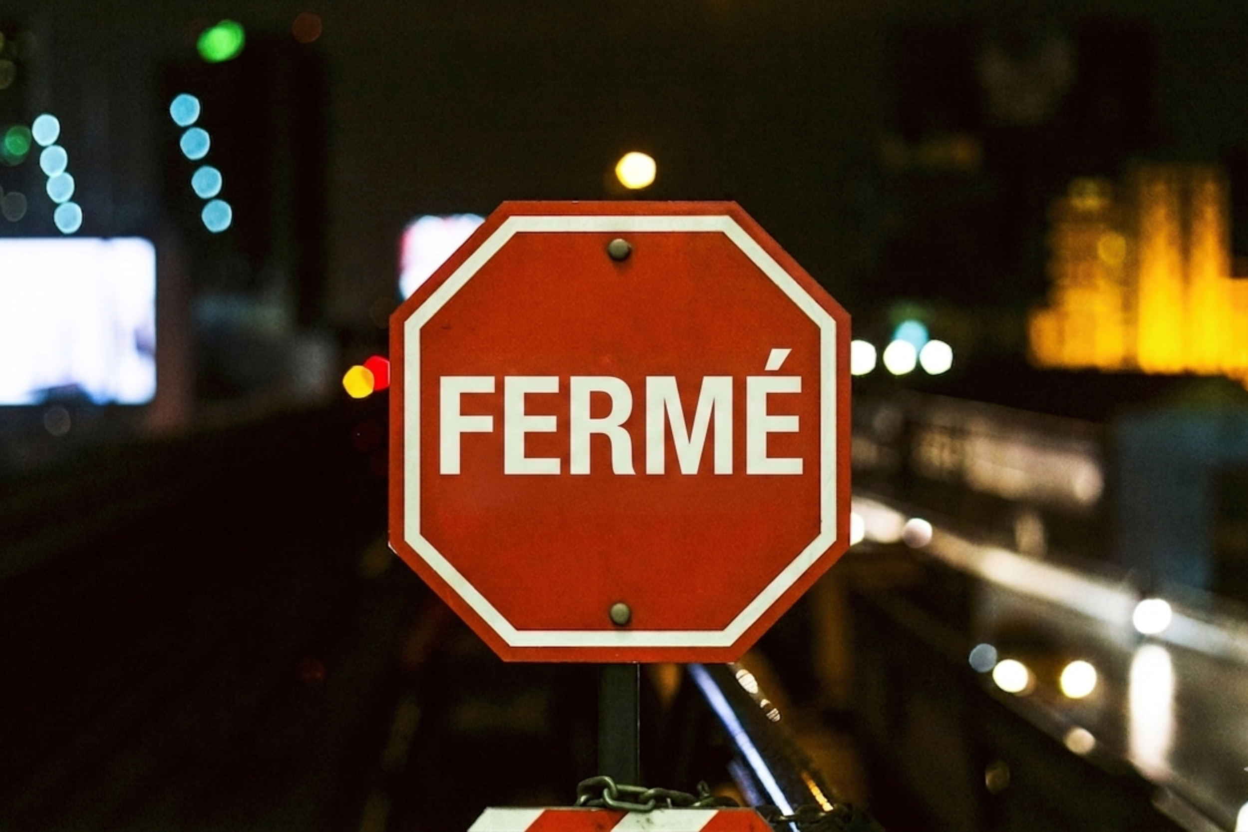 zone fermee